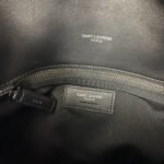 Replica Saint Laurent Puffer Small Chain All Black Bag Quilted Lambskin - Image 9