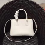 White Prada Galleria Medium Bag Replica - Image 5
