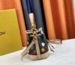 Louis Vuitton X YK Monogram Canvas Nano Noe Bag - Image 4