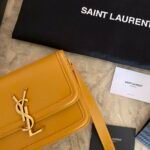 SOLFERINO SMALL SATCHEL IN LACQUERED AYERS - Image 3