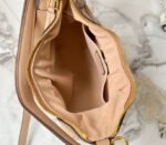 Louis Vuitton Monogram Empreinte Leather Bagatelle Mini Hobo In Beige - Image 5