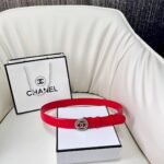 CHANEL Heart Casual Style Unisex Blended Fabrics Plain Party Style