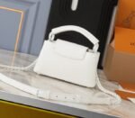 Louis Vuitton Capucines East-West Mini Handbag In Optic White - Image 2