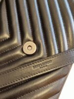 Replica Saint Laurent College Medium Chain Bag with Black - Image 3