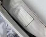 Dior Lady Dior Mini Chain Bag Fake in White - Image 9