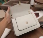 Replica Bvlgari Serpenti Forever Medium Shoulder Bag White Calfskin - Image 8