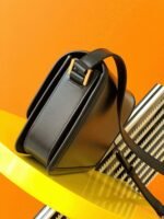 Fake Saint Laurent Medium Solferino Bag Black Calfskin - Image 7