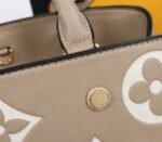 Louis Vuitton Monogram Empreinte Montaigne MM In Tourterelle Gray - Image 8