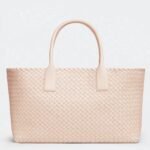 Top Quality Faux Bottega Veneta Cabat Medium Bag In Melon Intrecciato Lambskin