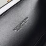 Replica Bottega Veneta Knot Minaudiere Clutch Black Foulard - Image 9