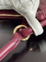 Replica Bottega Veneta Gemelli Medium Bag Barolo/Glacier - Image 2