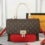 Louis Vuitton Monogram Canvas Marignan Bag In Coquelicot Red