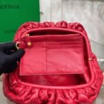 Fake Bottega Veneta Large Pouch Clutch Bag Red - Image 5