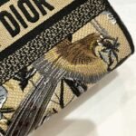 Dior Lady D-Lite Medium Bag Fake in Beige Jardin d Hiver Embroidery - Image 3