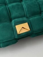Top Quality Fake Bottega Veneta Chain Cassette Bag In Green - Image 6