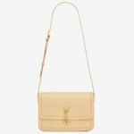 Fake Saint Laurent Medium Solferino Bag Beige Calfskin