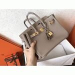 Tourterelle Hermes Birkin 25cm AAAAA Replica Handbag - Image 2