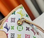 LV X TM Multicolored Neverfull MM In White - Image 8