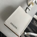 Prada Monochrome Small Bag Knockoff in White - Image 3