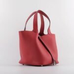 Red replica Hermes Picotin Lock handbag - Image 2