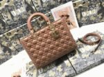 Dior Lady Dior Large Bag Imitation in Blush - Image 5