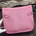 Pink fake luxury Hermes Jypsiere 31cm handbag - Image 2