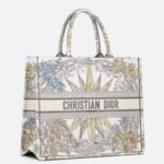 Dior Large Book Tote Bag Replica in Multicolor Rêve d Infini Embroidery