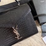 CASSANDRA MONOGRAM CLASP BAG IN MATTE PYTHON - Image 5