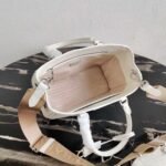 White Prada Galleria Mini Bag Fake - Image 2