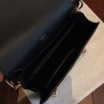 Black knockoff Hermes Mini Sac Roulis handbag - Image 8