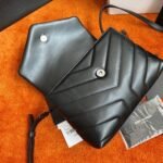 Replica Saint Laurent LouLou Toy Strap Bag All Black - Image 6