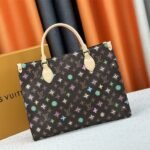Louis Vuitton Monogram Craggy Onthego MM Tote In Chocolate
