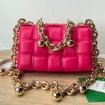 Top Quality Knockoff Bottega Veneta Chain Cassette Bag In Lollipop
