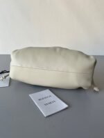 Knockoff Bottega Veneta Mini Pouch with Strap Ivory - Image 7