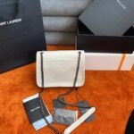 Fake Saint Laurent Niki Baby Chain Bag White - Image 6