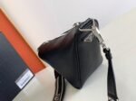 Prada Triangle Shoulder Bag Fake in Black - Image 2