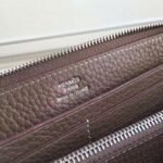 Etoupe Luxury Replica Hermes Wallet Azap Zipped - Image 4