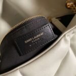 PUFFER SMALL BAG IN QUILTED SUEDE - Image 9