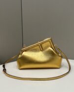 Top Quality Replica Fendi First Small Bag In Gold - Image 3