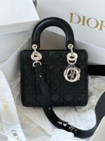 Dior Small Lady Dior My ABCDior Bag Knockoff in Noir - Image 3