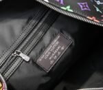 LV X TM Multicolored Keepall Bandouliere 50 In Black - Image 3