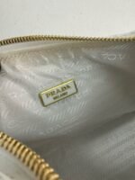 Prada Re-Edition Crochet Bag Fake in White - Image 6