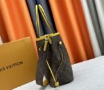 Louis Vuitton Neverfull Bandouliere Inside Out MM Tote In Monogram Canvas And Yellow Textile And Leather - Image 3