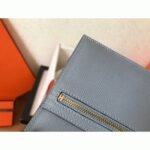 Blue Lin Epsom Fake Hermes Bearn Wallet - Image 8