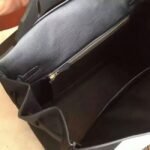 Black Replica Hermes Birkin 35cm Signature Handbag - Image 3