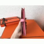 Grey Pink Epsom Knockoff Hermes Bearn Wallet - Image 8
