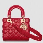 Dior Small Lady Dior My ABCDior Bag Fake in Red