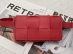 Replica Bottega Veneta Cassette Belt Bag Red - Image 6