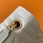 Fake Saint Laurent Envelope Large Bag White - Image 10