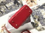 Dior Lady Dior Mini Bag Knockoff in Red - Image 5